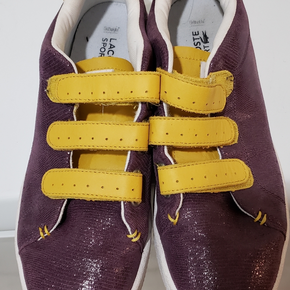Size 12 Lacoste velcro sneaker